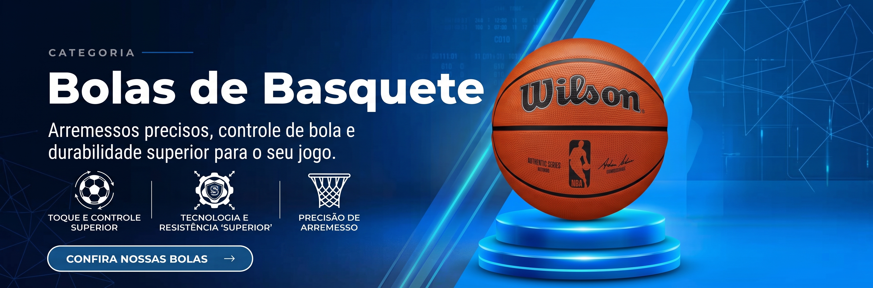 Banner da categoria Bolas de Basquete